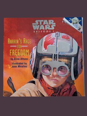 10/$25 Vintage Star Wars Episode 1 Anakin's Race for Freedom with Stickers